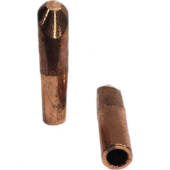 Tuffaloy - Spot Welder Tips For Use With: 4RW Electrode Holder Type: Straight Tip H Nose (Angled Offset) - Top Tool & Supply