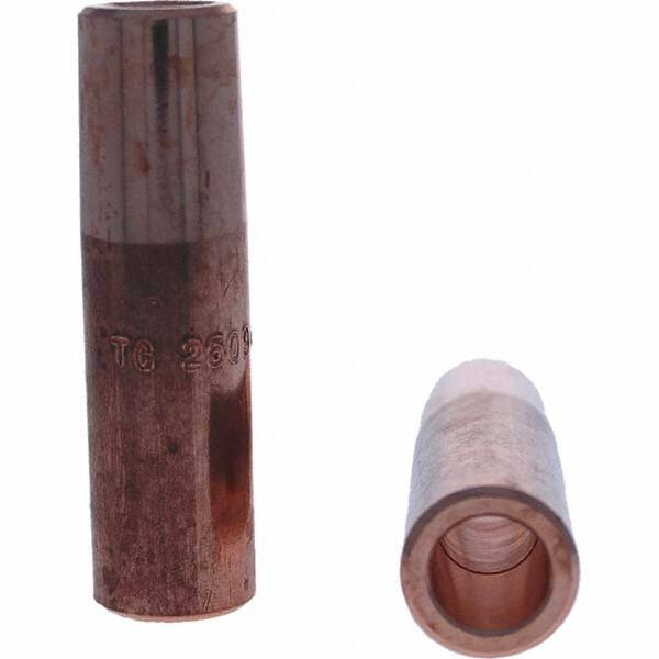 Tuffaloy - Spot Welder Tips For Use With: 5RW Electrode Holder Type: Straight Shank for 5RW Male Cap - Top Tool & Supply