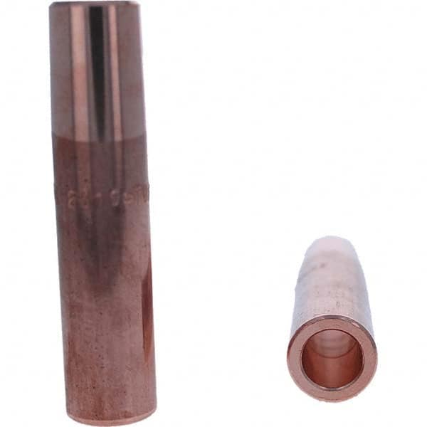 Spot Welder Tips; Tip Type: Straight Shank for 5RW Male Cap; Material: RWMA Class 2 - C18200; Type: Straight Shank for 5RW Male Cap