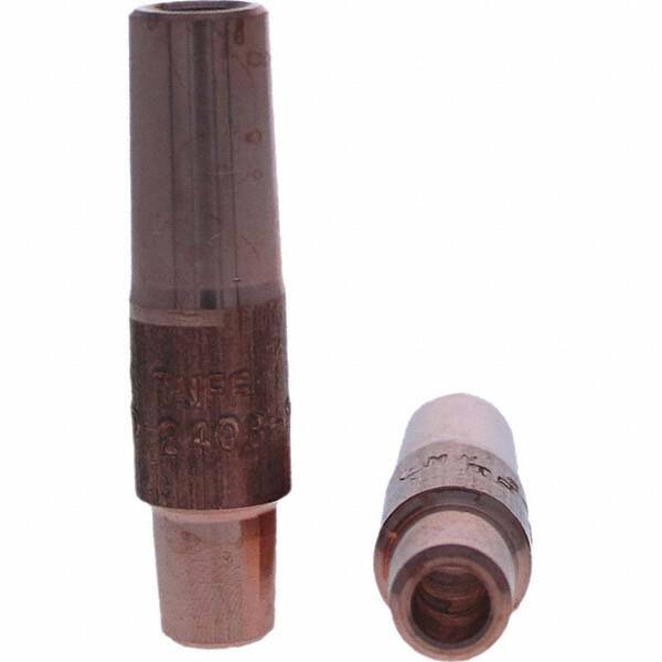 Tuffaloy - Spot Welder Tips For Use With: 4RW Electrode Holder Type: Straight Shank for 4RW Female Cap - Top Tool & Supply