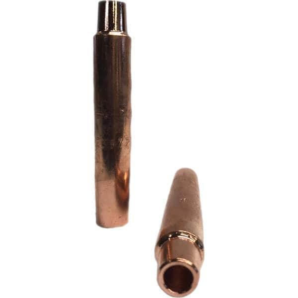 Tuffaloy - Spot Welder Tips For Use With: 5RW Electrode Holder Type: Straight Shank for 5RW Female Cap - Top Tool & Supply