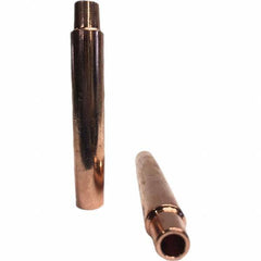 Tuffaloy - Spot Welder Tips For Use With: 5RW Electrode Holder Type: Straight Shank for 5RW Female Cap - Top Tool & Supply