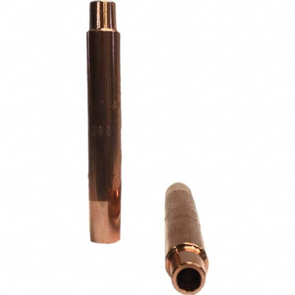 Tuffaloy - Spot Welder Tips For Use With: 5RW Electrode Holder Type: Straight Shank for 5RW Female Cap - Top Tool & Supply