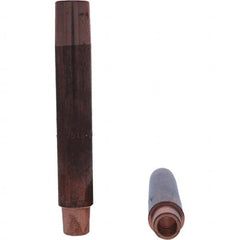 Tuffaloy - Spot Welder Tips For Use With: 6RW Electrode Holder Type: Straight Shank for 6RW Female Cap - Top Tool & Supply