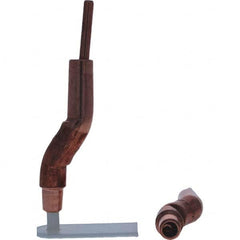 Tuffaloy - Spot Welder Tips For Use With: 4RW Electrode Holder Type: Bent Shank for 4RW Female Cap - Top Tool & Supply