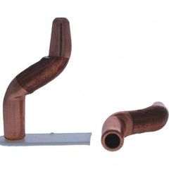 Tuffaloy - Spot Welder Tips For Use With: 4RW Electrode Holder Type: Double Bend Tip A Nose (Pointed) - Top Tool & Supply