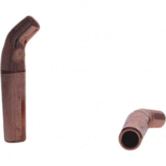 Tuffaloy - Spot Welder Tips For Use With: 4RW Electrode Holder Type: Single Bend Tip A Nose (Pointed) - Top Tool & Supply