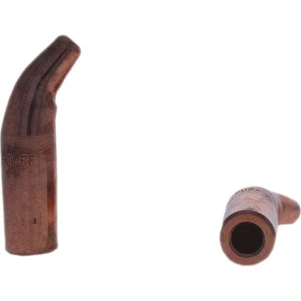 Tuffaloy - Spot Welder Tips For Use With: 5RW Electrode Holder Type: Single Bend Tip A Nose (Pointed) - Top Tool & Supply