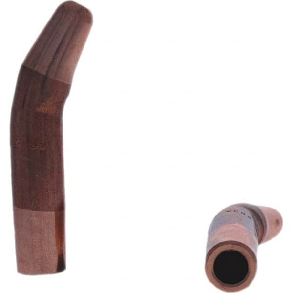 Tuffaloy - Spot Welder Tips For Use With: 5RW Electrode Holder Type: Single Bend Tip A Nose (Pointed) - Top Tool & Supply