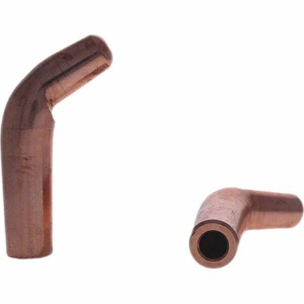 Tuffaloy - Spot Welder Tips For Use With: 5RW Electrode Holder Type: Single Bend Tip A Nose (Pointed) - Top Tool & Supply