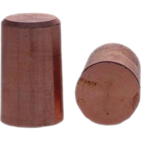 Tuffaloy - Spot Welder Tips For Use With: 4RW Electrode Holder Type: Paddle Tip C Nose (Flat) - Top Tool & Supply