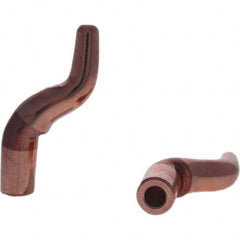 Tuffaloy - Spot Welder Tips For Use With: 5RW Electrode Holder Type: Misc Double Bend Tip A Nose (Pointed) - Top Tool & Supply