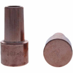 Tuffaloy - Spot Welder Tips For Use With: 5RW Electrode Holder Type: Backup Electrode Round Face - Top Tool & Supply