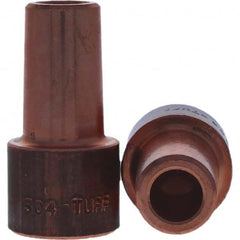 Tuffaloy - Spot Welder Tips For Use With: 5RW Electrode Holder Type: Backup Electrode Round Face - Top Tool & Supply