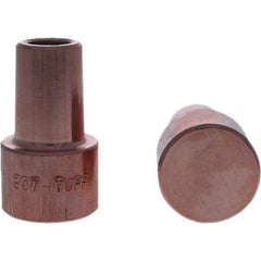 Tuffaloy - Spot Welder Tips For Use With: 5RW Electrode Holder Type: Backup Electrode Round Face - Top Tool & Supply