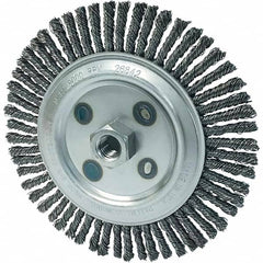 Osborn - 7" OD, 5/8-11 Arbor Hole, Stringer Bead Carbon Wheel Brush - Top Tool & Supply