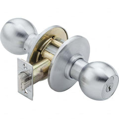 Best - Knob Locksets Type: Communicating Door Thickness: 1 3/8 - 2 - Top Tool & Supply