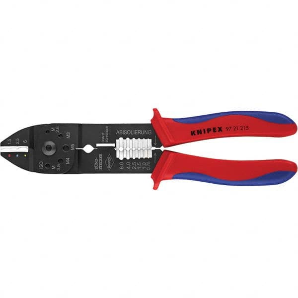 Knipex - Crimpers Type: Crimping Pliers Capacity: 10 - 18 AWG - Top Tool & Supply