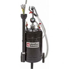 JohnDow - Oil Drain Containers Type: Pressurized Evacuation Drain w/Casters Container Size: 6 Gal. - Top Tool & Supply