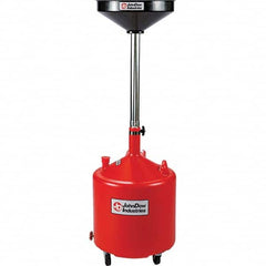 JohnDow - Oil Drain Containers Type: Pressurized Evacuation Drain w/Casters Container Size: 18 Gal. - Top Tool & Supply