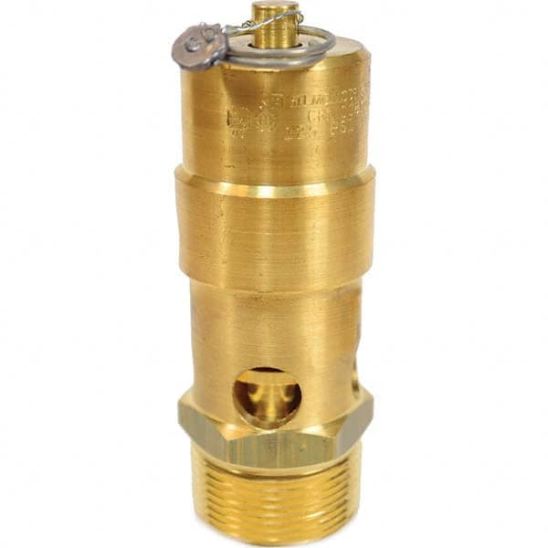 Control Devices - 1-1/4" Inlet, ASME Safety Valve - Top Tool & Supply