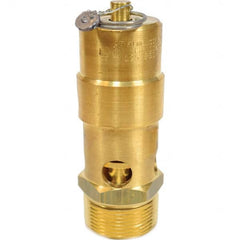 Control Devices - 1-1/4" Inlet, ASME Safety Valve - Top Tool & Supply