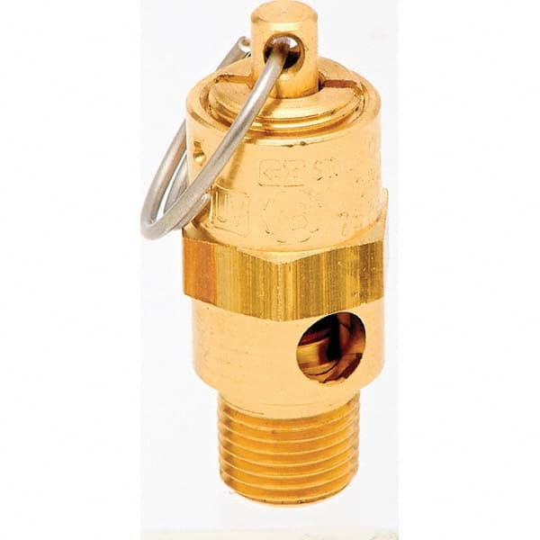 Control Devices - 1/8" Inlet, ASME Safety Valve - Top Tool & Supply