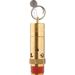 Control Devices - 1/2" Inlet, ASME Safety Valve - Top Tool & Supply