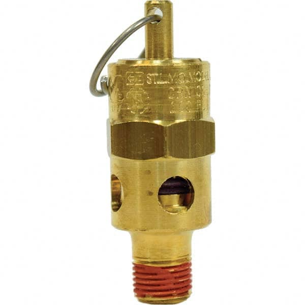 Control Devices - 1/8" Inlet, ASME Safety Valve - Top Tool & Supply