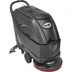 Nilfisk - 20" Cleaning Width, Battery Powered Floor Scrubber - 150 RPM, 47" Water Lift, 16 Gal Tank Capacity - Top Tool & Supply