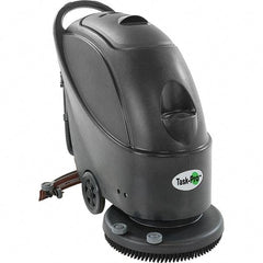 Nilfisk - 17" Cleaning Width, Electric Floor Scrubber - 160 RPM, 47" Water Lift, 13 Gal Tank Capacity - Top Tool & Supply