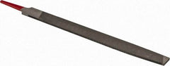 Simonds File - 10" Long, Second Cut, Mill American-Pattern File - Single Cut, Tang - Top Tool & Supply