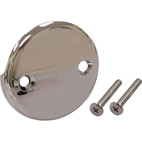 Jones Stephens - Shower Heads & Accessories Type: Overflow Plate Finish/Coating: Chrome Plated - Top Tool & Supply