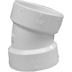 Jones Stephens - Plastic Pipe Fittings Type: Elbow Fitting Size: 6 (Inch) - Top Tool & Supply