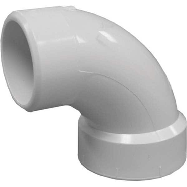 Jones Stephens - Plastic Pipe Fittings Type: Street Elbow Fitting Size: 4 (Inch) - Top Tool & Supply