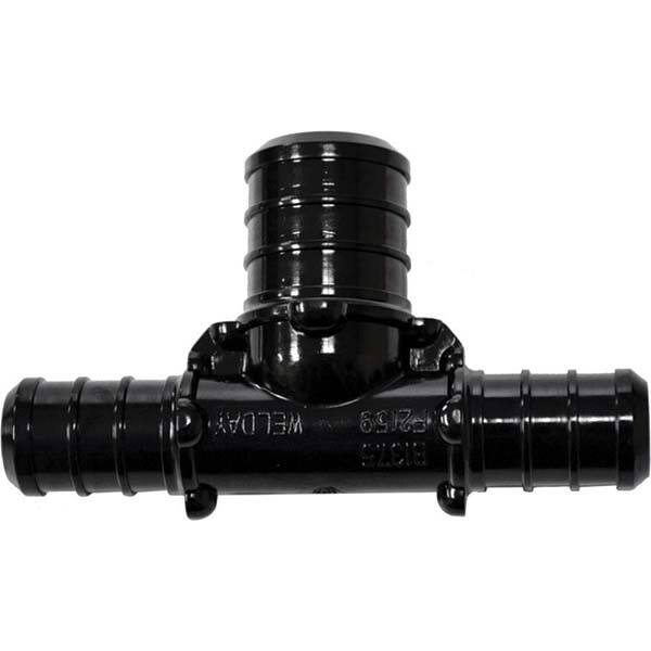 Jones Stephens - Plastic Pipe Fittings Type: Reducing Fitting Size: 1 x 3/4 x 3/4 (Inch) - Top Tool & Supply