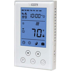 King Electric - Thermostats Type: Line Voltage Wall Thermostat Style: Line Voltage Wall Thermostat - Top Tool & Supply