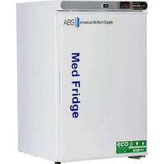 American BioTech Supply - Laboratory Refrigerators and Freezers Type: Pharmacy Refrigerator Volume Capacity: 2.5 Cu. Ft. - Top Tool & Supply