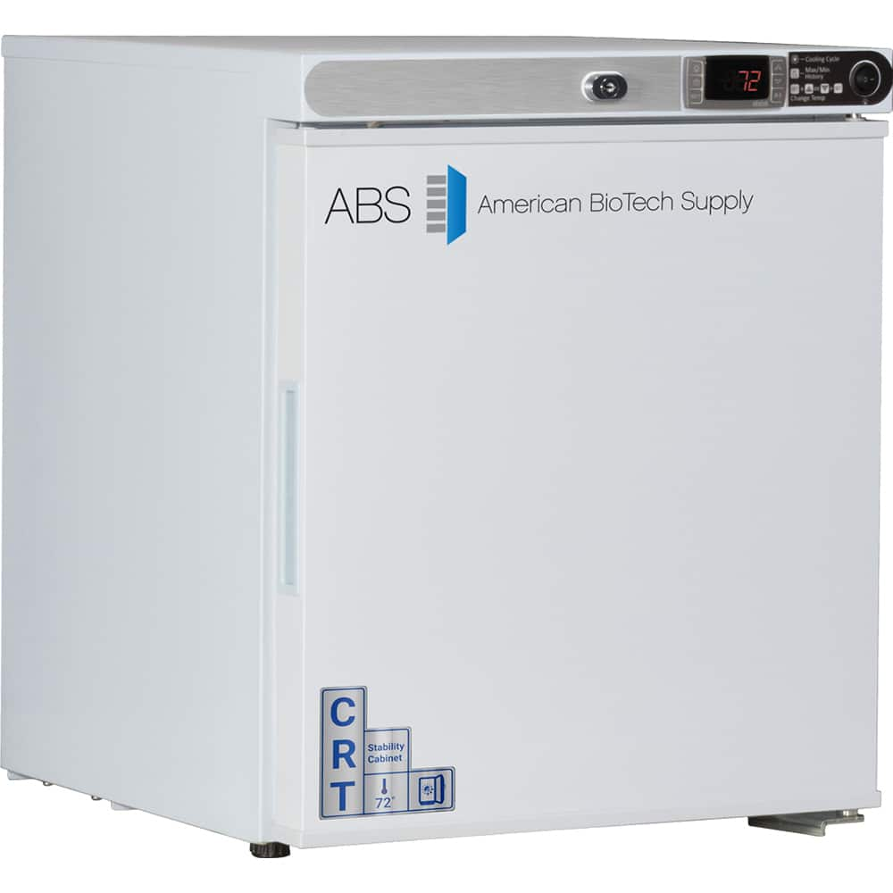 American BioTech Supply - Laboratory Refrigerators and Freezers Type: Controlled Room Temperature Cabinet Volume Capacity: 1 Cu. Ft. - Top Tool & Supply