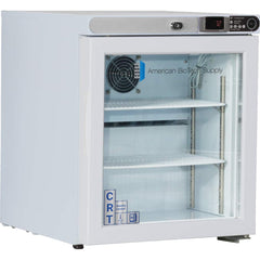 American BioTech Supply - Laboratory Refrigerators and Freezers Type: Controlled Room Temperature Cabinet Volume Capacity: 1 Cu. Ft. - Top Tool & Supply