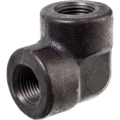 USA Sealing - Black Pipe Fittings Type: 90 Degree Elbow Fitting Size: 3/8 (Inch) - Top Tool & Supply