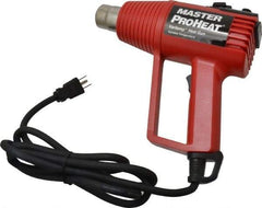 Master Appliance - 130 to 1,000°F Heat Setting, 16 CFM Air Flow, Heat Gun - 120 Volts, 11 Amps, 1,300 Watts, 6' Cord Length - Top Tool & Supply