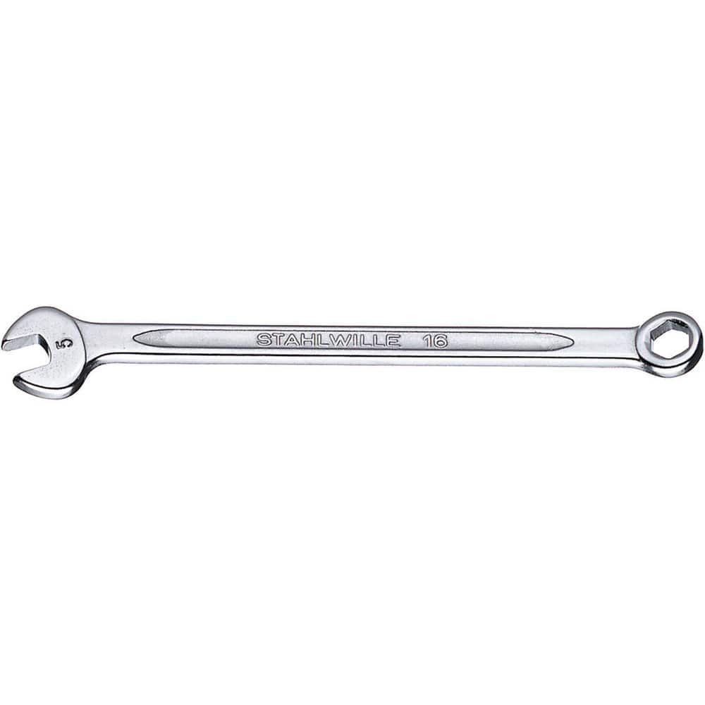 Combination Wrenches; Handle Type: Ergonomic; I-Beam; Tool Type: Metric; Head Type: Offset; Box End Type: 6-Point; Wrench Size (mm): 3.20; Material: Chrome Alloy Steel; Finish: Chrome-Plated; Head Offset Angle: 15; Opening Angle: 15; Overall Length (Decim