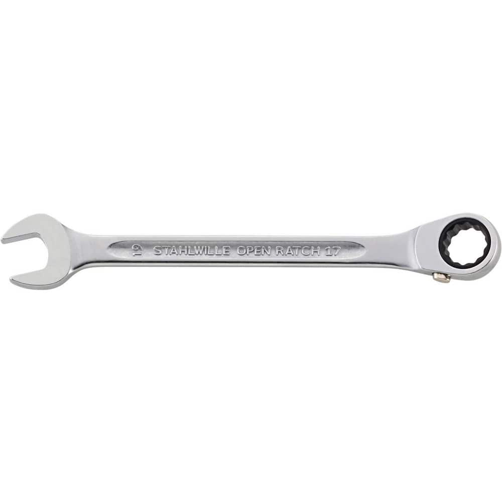 Combination Wrenches; Handle Type: Ergonomic; I-Beam; Tool Type: Metric; Head Type: Offset; Box End Type: 12-Point; Wrench Size (mm): 15.00; Material: Chrome Alloy Steel; Finish: Chrome-Plated; Head Offset Angle: 15; Opening Angle: 15; Overall Length (Dec