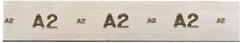 Starrett - 36 Inch Long x 3 Inch Wide x 1/16 Inch Thick, Tool Steel Air Hardening Flat Stock - + 0.25 Inch Long Tolerance, + 0.000-0.005 Inch Wide Tolerance, +/- 0.001 Inch Thickness Tolerance, +/- 0.001 Inch Square Tolerance, AISI Type A2 Air Hardening - Top Tool & Supply