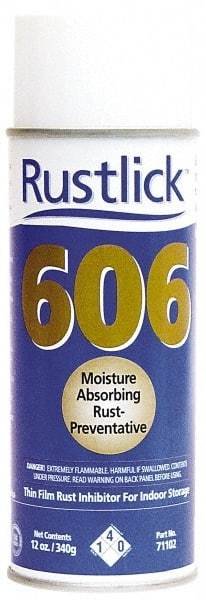 Rustlick - 12 oz Rust/Corrosion Inhibitor - Comes in Aerosol - Top Tool & Supply