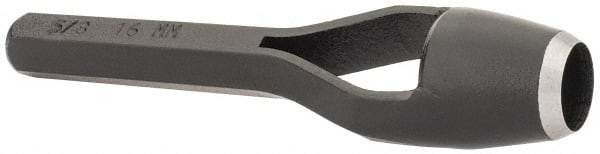 General - 5/8" Arch Punch - 4-7/8" OAL, Steel - Top Tool & Supply