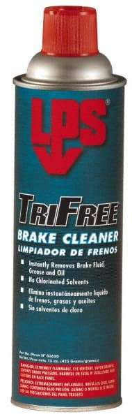 LPS - Nonchlorinated Brake Parts Cleaner - 20 oz Aerosol Can - Top Tool & Supply