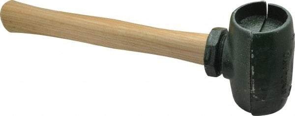 Garland - 3-1/2 Lb Head 2" Face Malleable Iron Split Head Hammer - Wood Handle - Top Tool & Supply