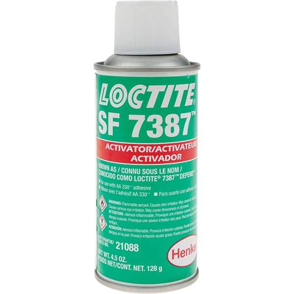 Loctite - Adhesive Activators & Primers - 7387 4.5OZ EN LOCTITE DPND ACTVTR - Top Tool & Supply